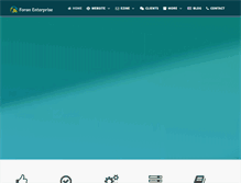 Tablet Screenshot of foranenterprise.com